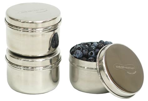 food storage in metal containers